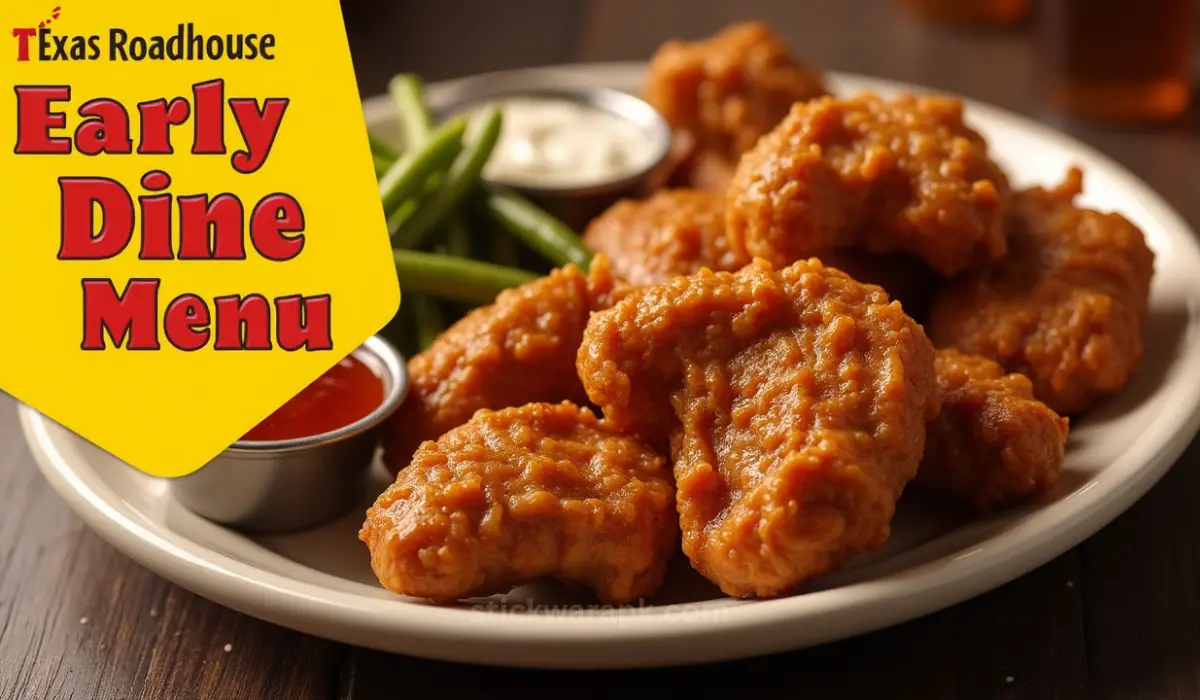 Texas Roadhouse Early Dine Menu 2025 | Early Bird Specials 1 Texas Roadhouse Early Dine