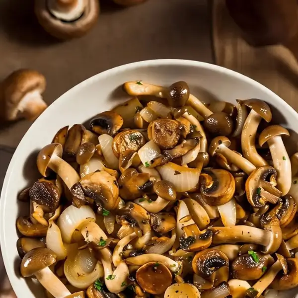 Sauteed Mushrooms Onions