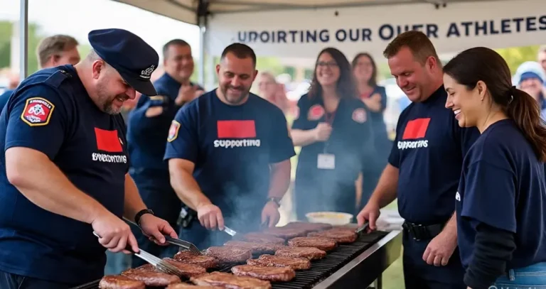 Steaks, Law Enforcement & Community Spirit: A Look at a Special Olympics Fundraiser Texas 7 Special Olympics fundraiser Texas