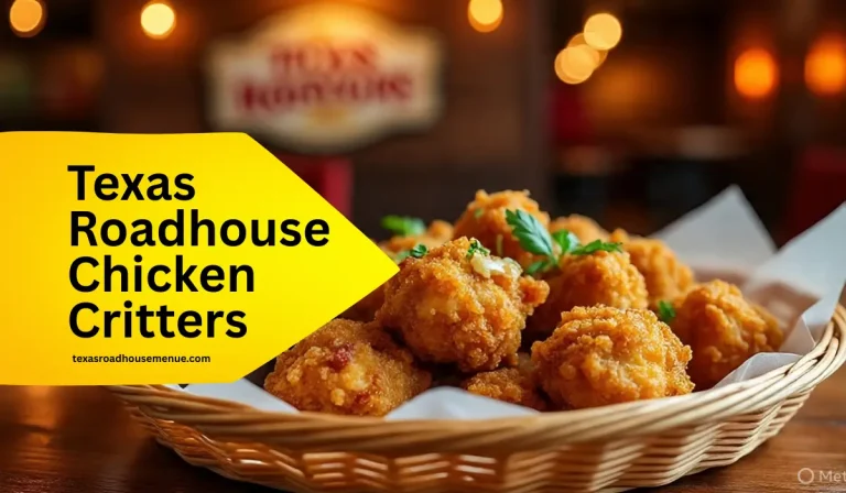 Chicken Critters Price, Calories & Nutrition 2025 | Texas Roadhouse 8 Chicken Critters