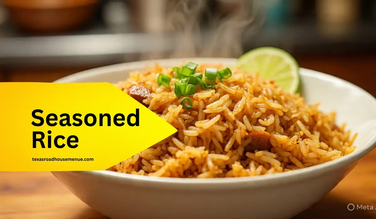 Seasoned Rice Price, Calories & Nutrition 2025 | Texas Roadhouse Menu 1 Seasoned Rice