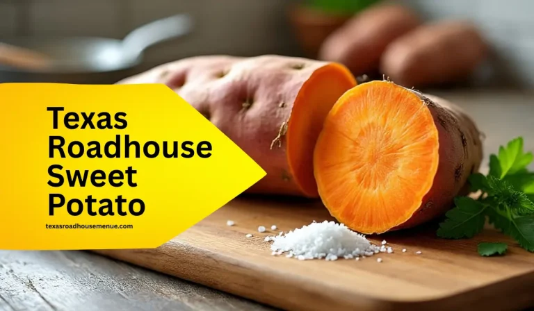 Sweet Potato Price, Calories & Nutrition 2025 | Texas Roadhouse Menu 2 Sweet Potato