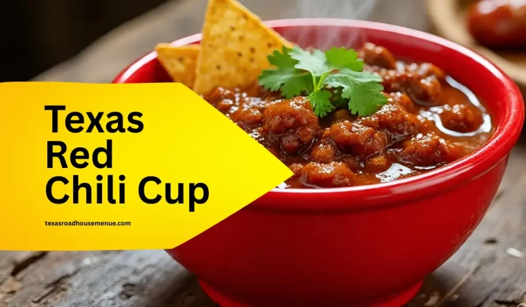 Texas Red Chili Cup Price, Calories & Nutrition 2025 | Texas Roadhouse Menu 4 Texas Red Chili Cup