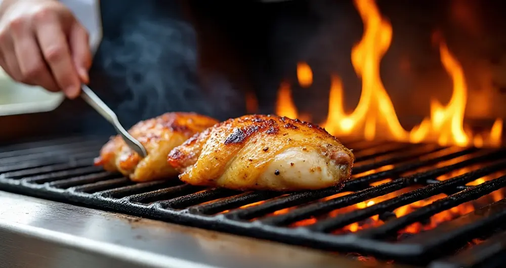 Grilled BBQ Chicken Price, Calories & Nutrition 2025 | Texas Roadhouse Menu 3 Texas Roadhouse doesnโt list official grilling temperatures