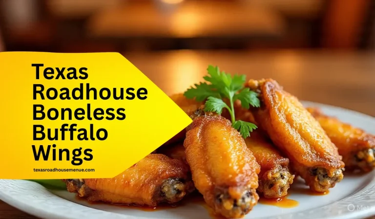 Boneless  Buffalo Wings Price, Calories & Nutrition 2025 | Texas Roadhouse Menu 8 Boneless Buffalo Wings