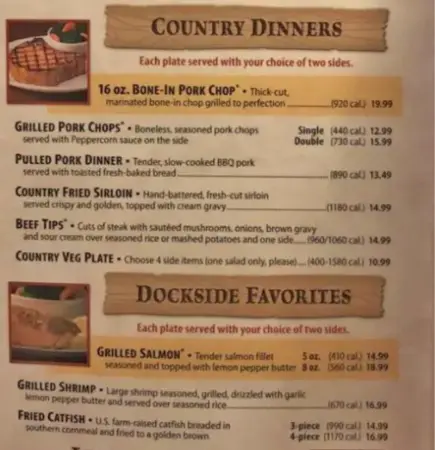 Updated Texas Roadhouse Menu With Prices October 9, 2025 70 Country Dinner at Texas Roadhouse Menu Prices