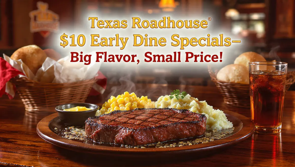 Does Texas Roadhouse Have $10 Meals? Early Dine Specials 1 Does Texas Roadhouse Have $10 Meals