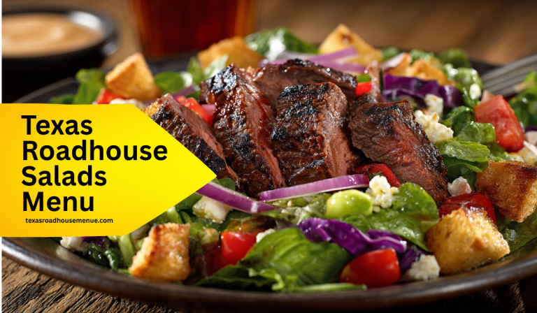 Texas Roadhouse Salads Menu